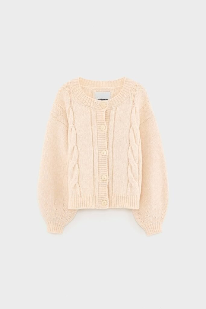 dico chunky cardigan (252 / w / ivory)