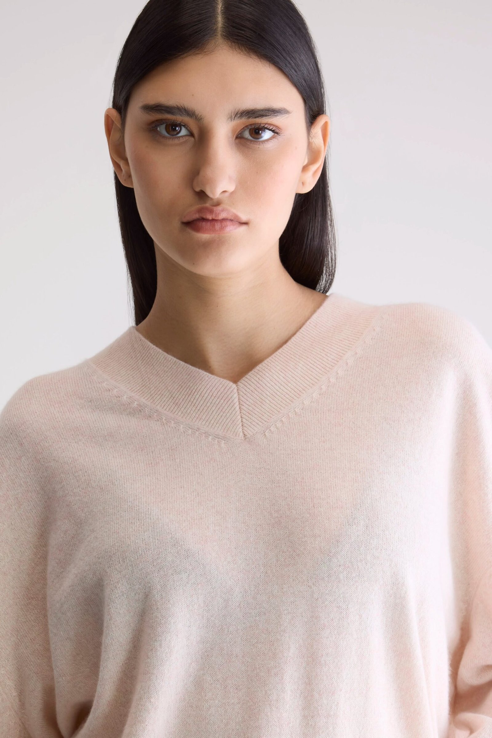 slax cashmere sweater (252 / w / ballerine)