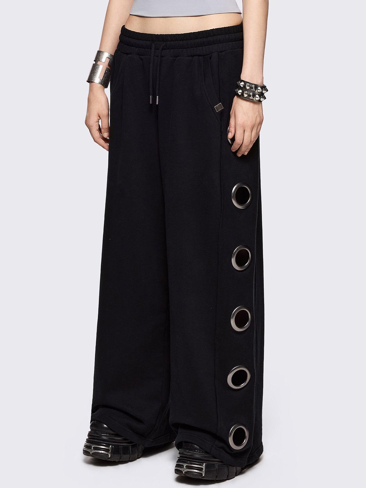 hexa black sweatpants